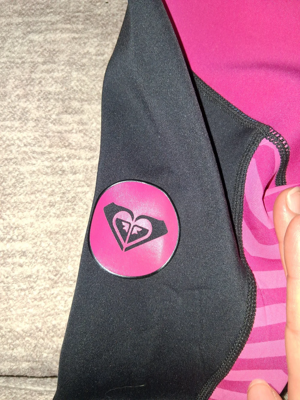 Roxy Girls Colorblock Wetsuit Top | Size 6 / M